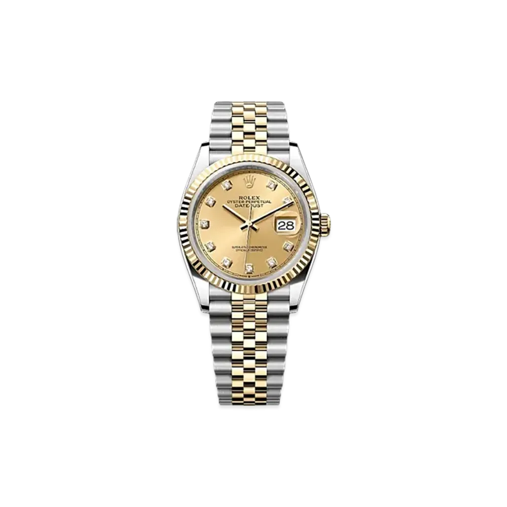 ROLEX Datejust 36 Oystersteel & Yellow Gold "Gold"