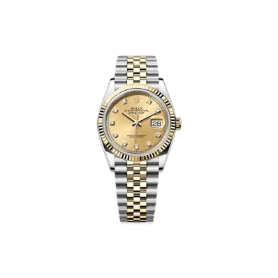 ROLEX Datejust 36 Oystersteel & Yellow Gold "Gold"