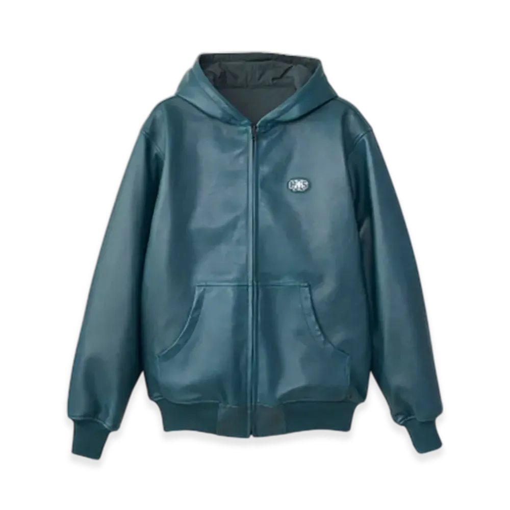 HYSTERIC GLAMOUR Evil Glamour Reversible Hoodie "Blue"