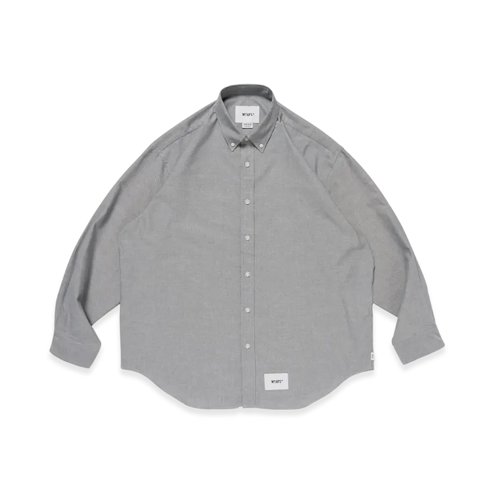 WTAPS BD 03 / LS / CTPL. Oxford. COOLMAX. OF "Black"