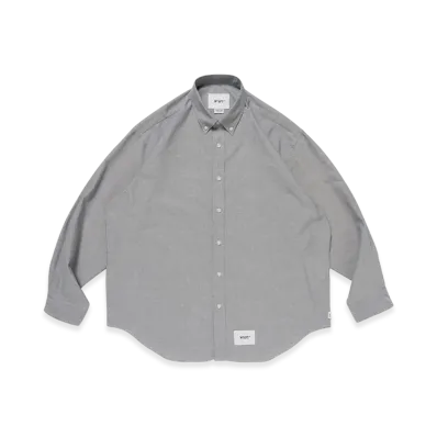 WTAPS BD 03 / LS / CTPL. Oxford. COOLMAX. OF "Black"