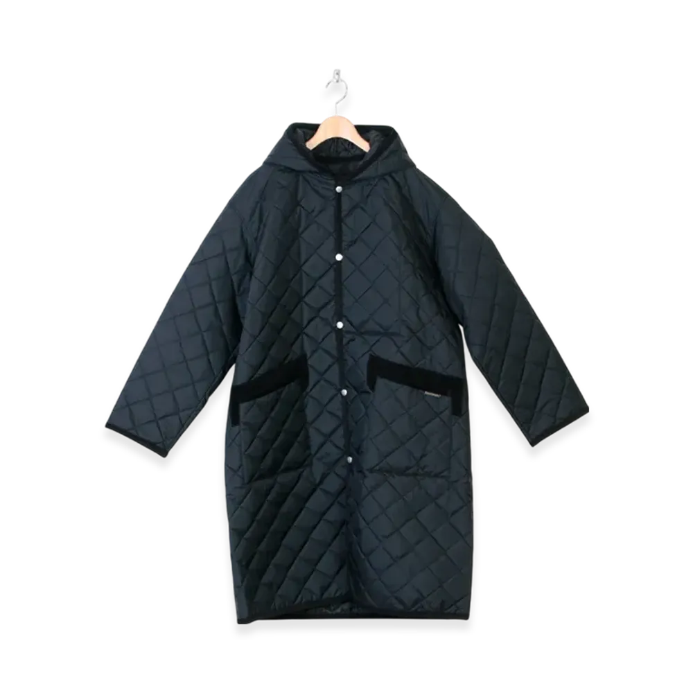 COMOLI x LAVENHAM Exclusive Overcoat "Black"