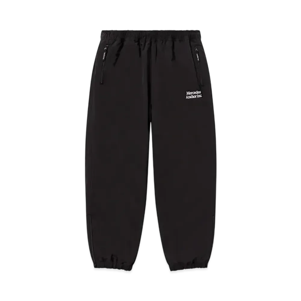 Mercedes Anchor Inc. Nylon Track Pants 2.0 "Black/White"