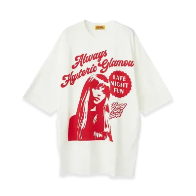 HYSTERIC GLAMOUR Women's Always HG Dress "White"