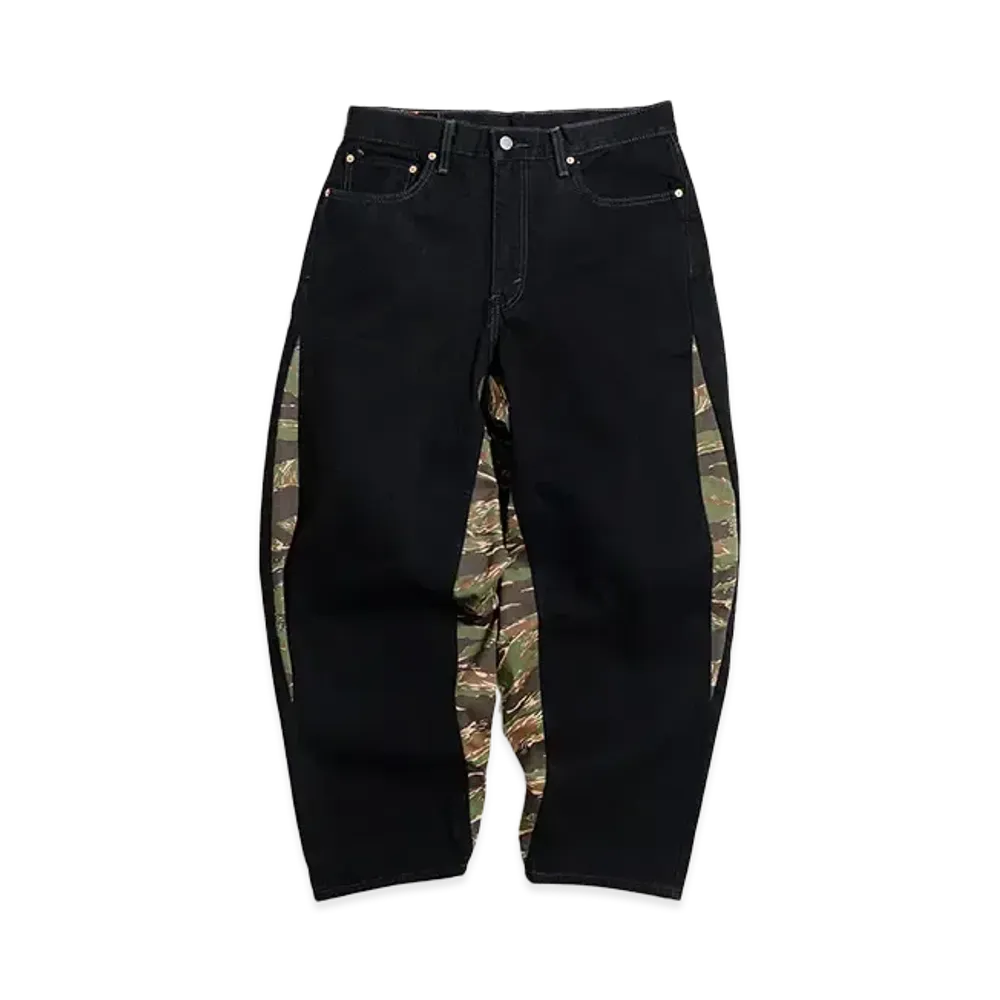 Levi's Nagoya Limited 550 Customized Expansion Baggy Jeans V2 S/D "Black"