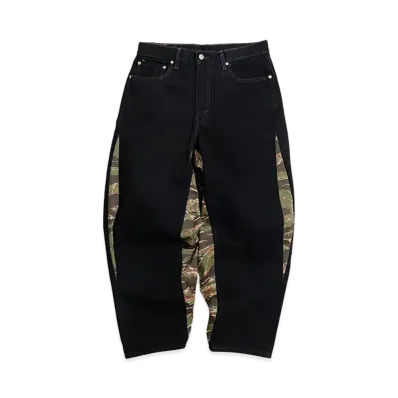 Levi's Nagoya Limited 550 Customized Expansion Baggy Jeans V2 S/D "Black"