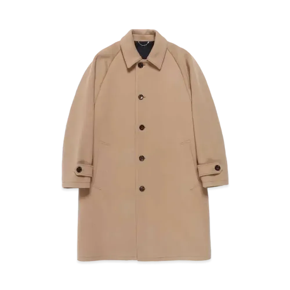 WACKO MARIA Bal Collar Coat "Beige"