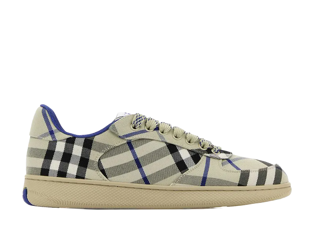 Burberry Women's Embroidered Canvas Terrace Sneakers "Printed"
