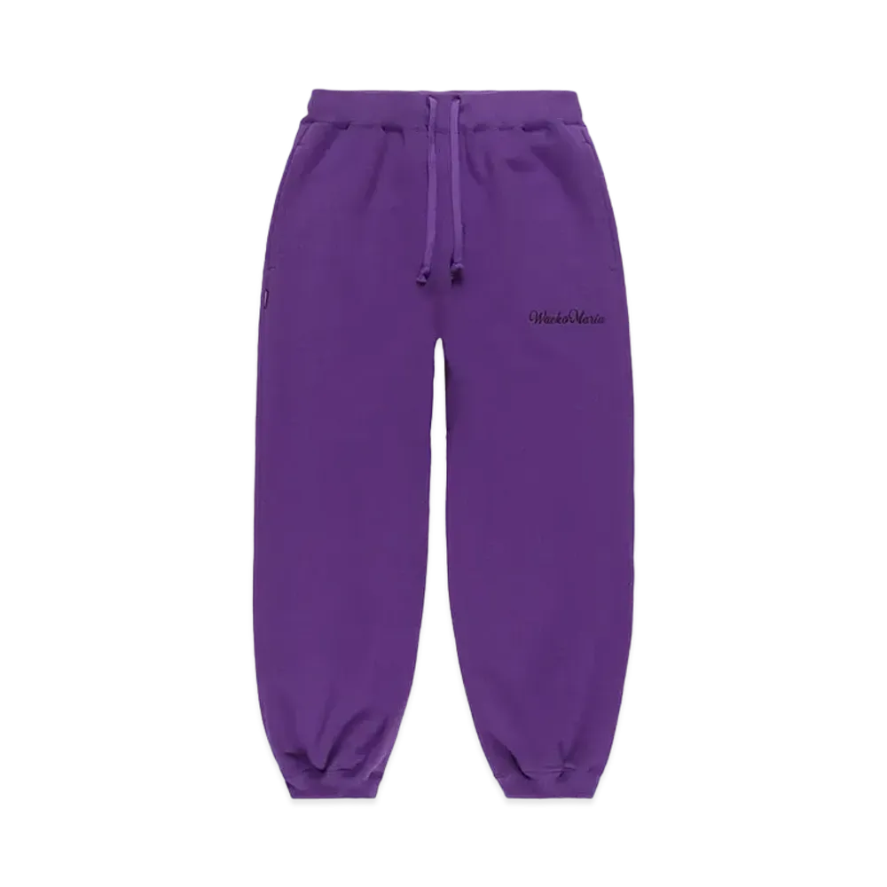 WACKO MARIA Heavy Weight Sweat Pants "Purple"