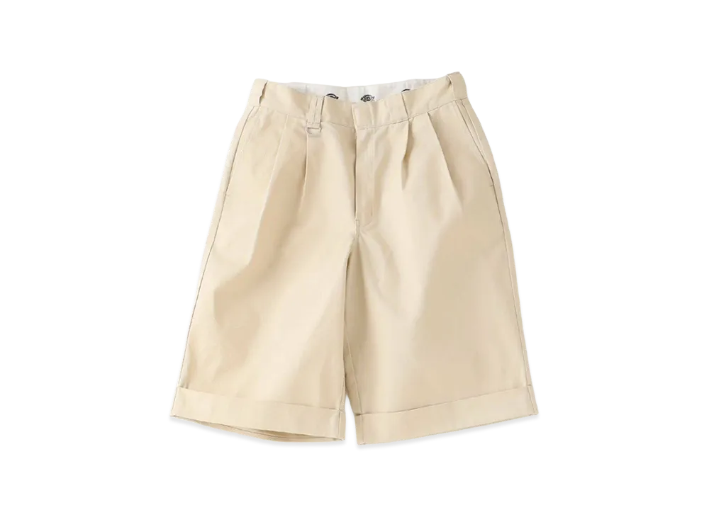 JOURNAL STANDARD relume x Dickies 2-Tuck Shorts "Natural"