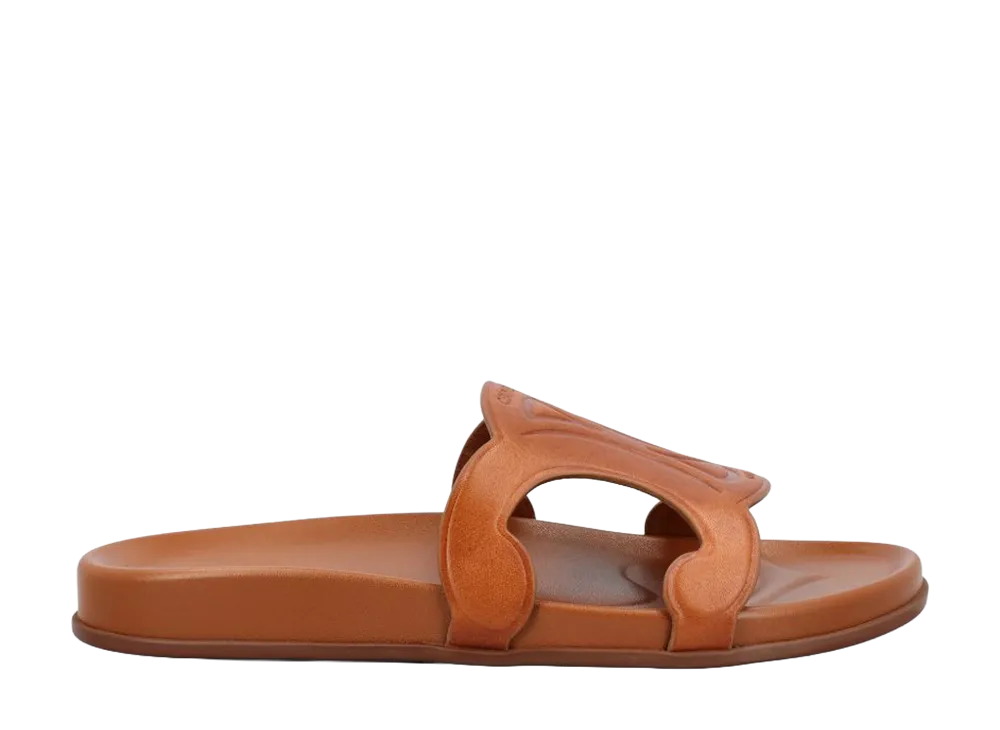 CELINE Women's Capsule Leather Sandals "Brown"