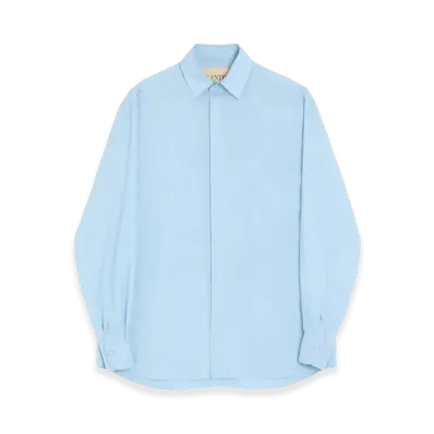Valentino Long Sleeve Shirt "Blue"