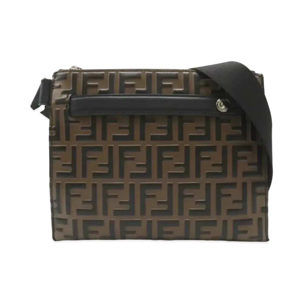 FENDI Zukka Body Bag Shoulder Bag "Brown"