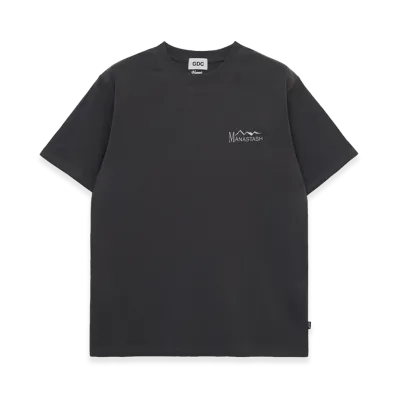GDC x MANASTASH Hemp Classic Tee "Charcoal"