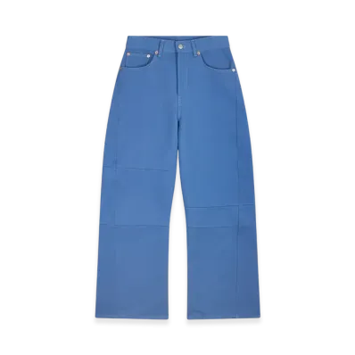 MM6 Maison Margiela Women's Oversized Jeans "Blue Stripes"