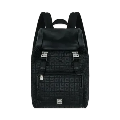 GIVENCHY 4G Light Backpack In 4G Embroidered Canvas "Black"