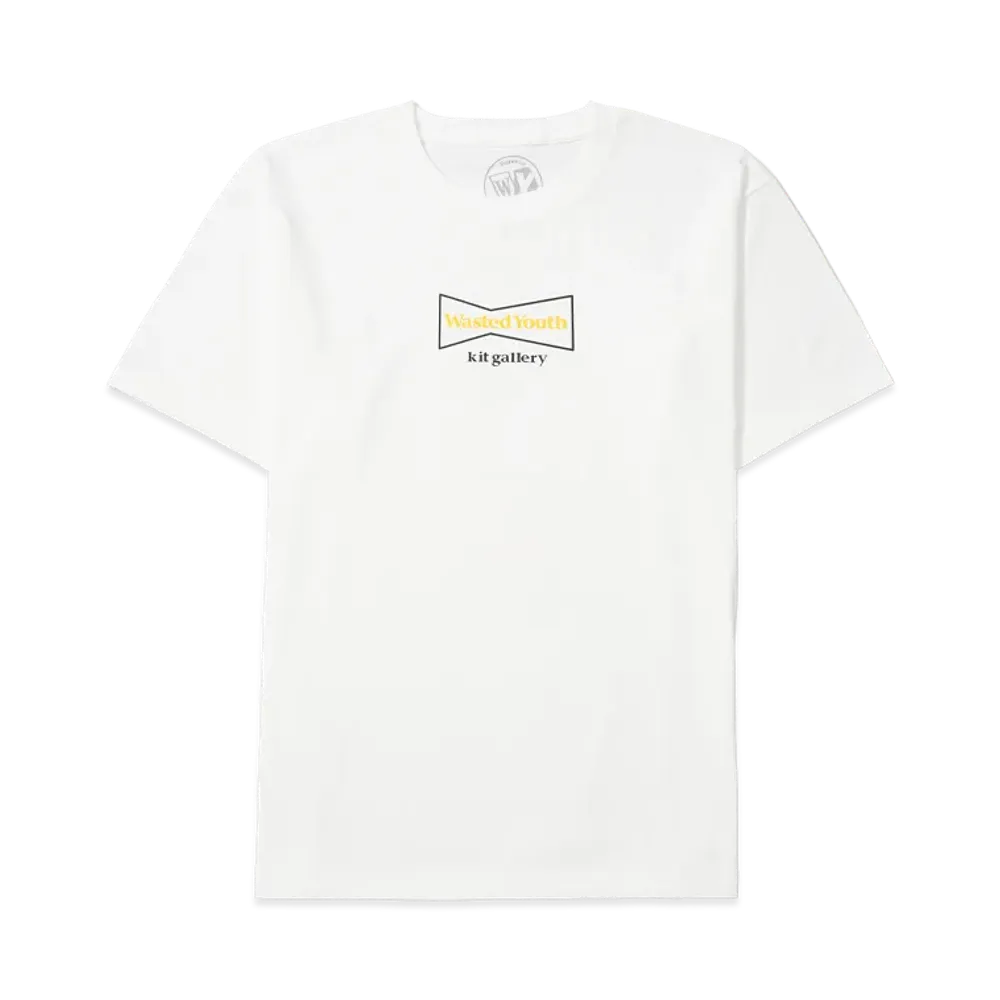 Wasted Youth x Kit Gallery Tee "White"