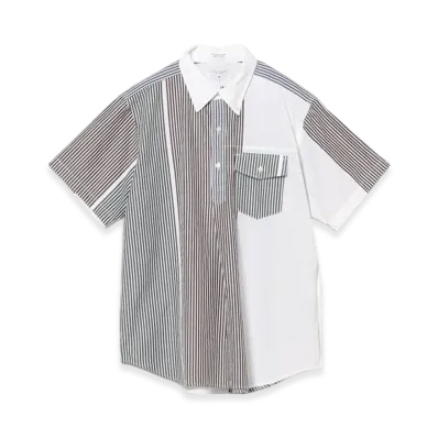 ENGINEERED GARMENTS Popover Bd Shirt - Block Stripe "Multi"