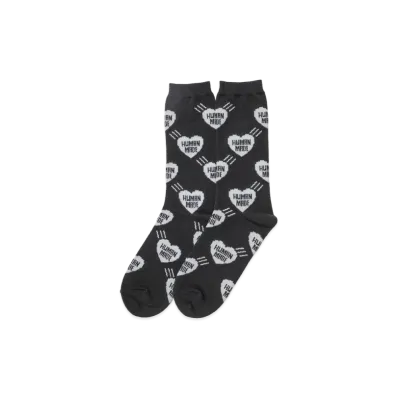 HUMAN MADE Heart Socks "Black"
