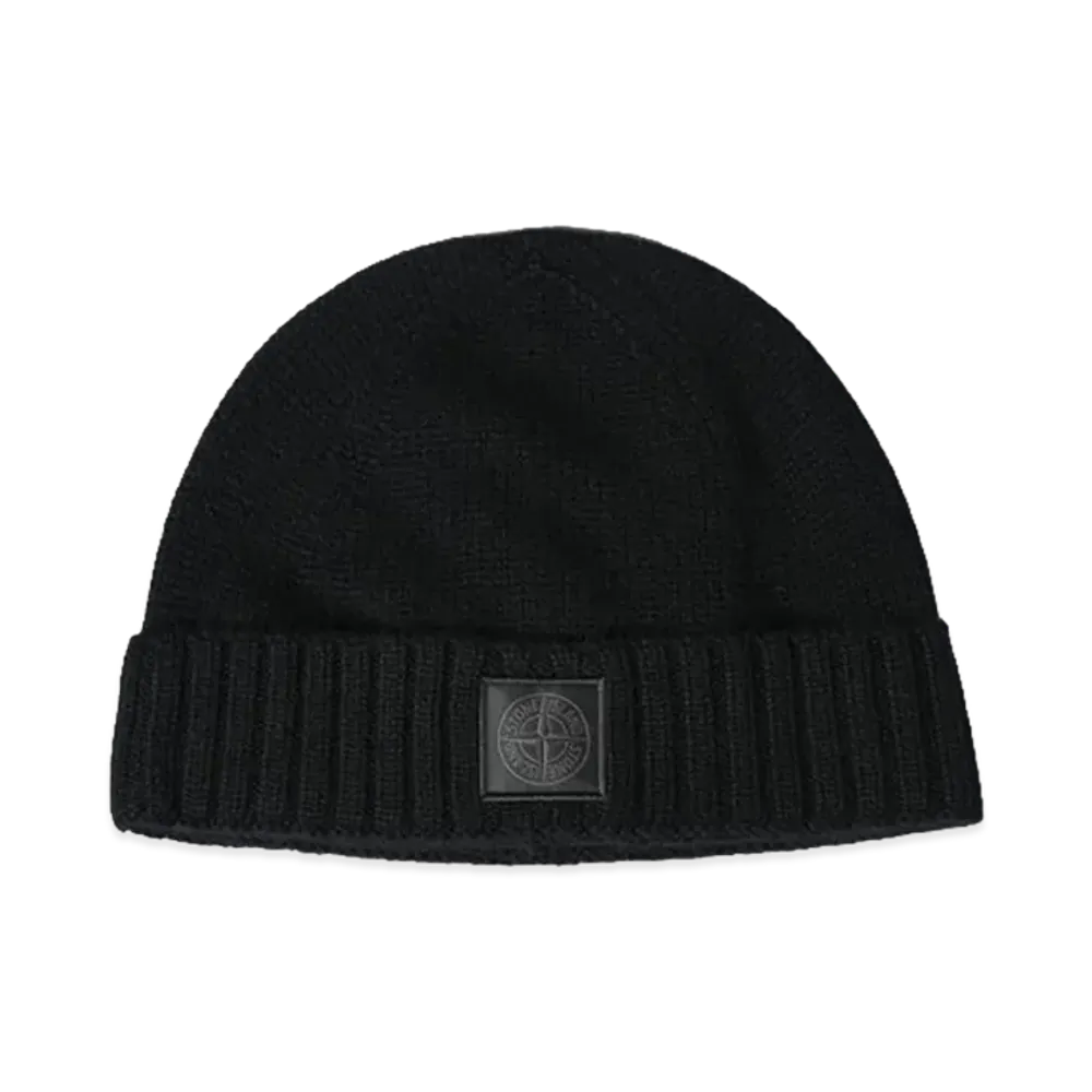 Stone Island Cashmere Beanie "Black"