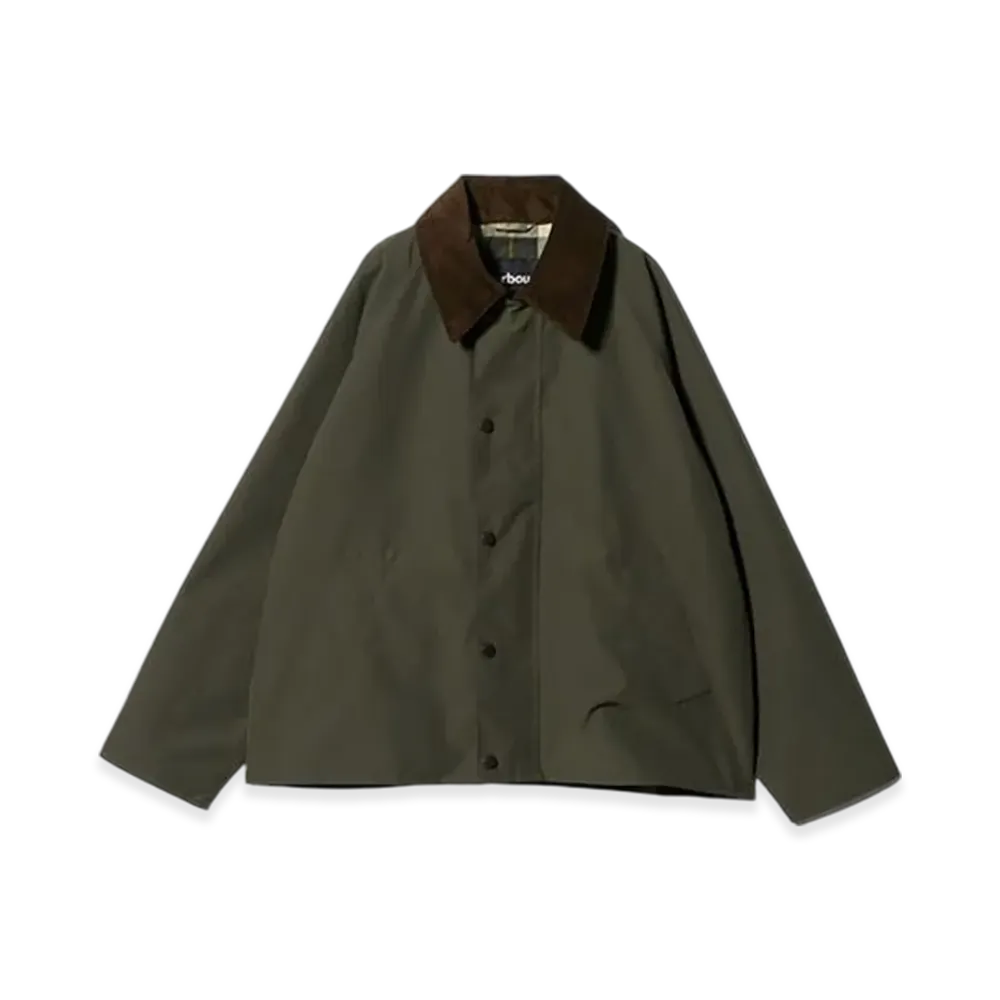 Barbour x BRIEFING x UNITED ARROWS Transport / Short Blouson "Olive"