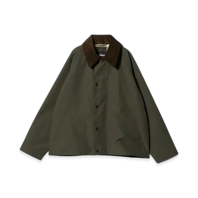 Barbour x BRIEFING x UNITED ARROWS Transport / Short Blouson "Olive"