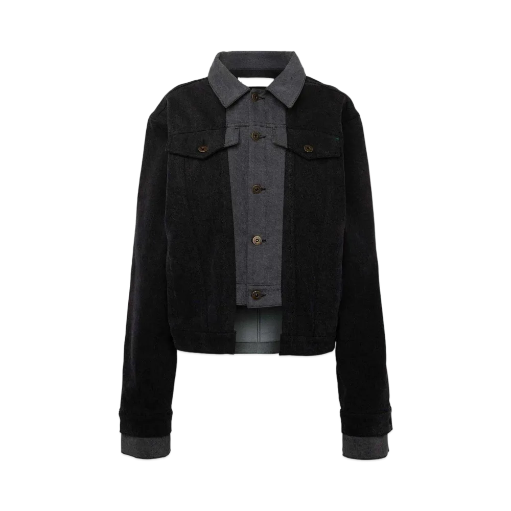 JW ANDERSON Layered Denim Jacket "Indigo"