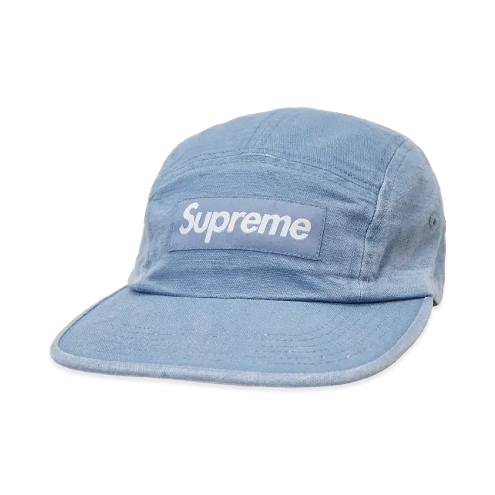 Supreme Canvas Camp Cap "Blue"
