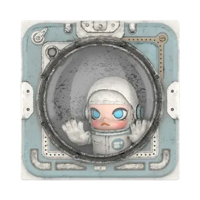 POP MART MEGA SPACE MOLLY Ashley Wood "IN SPACE" 3D Painting