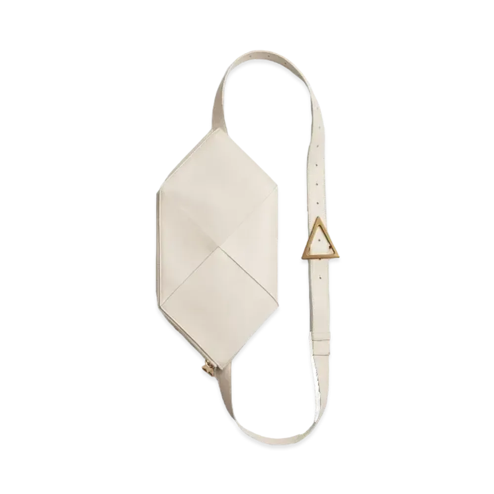 Bottega Veneta Belt Bag "Chalk"