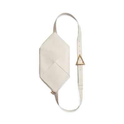 Bottega Veneta Belt Bag "Chalk"