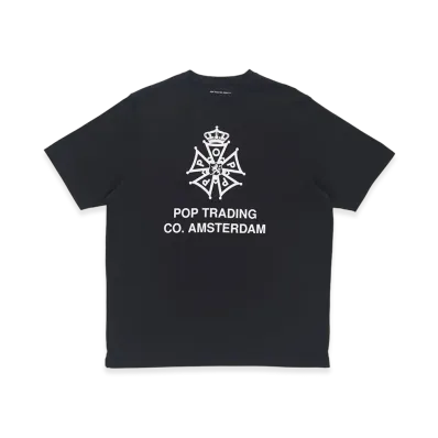 POP TRADING COMPANY Four Days T-Shirt "Black"