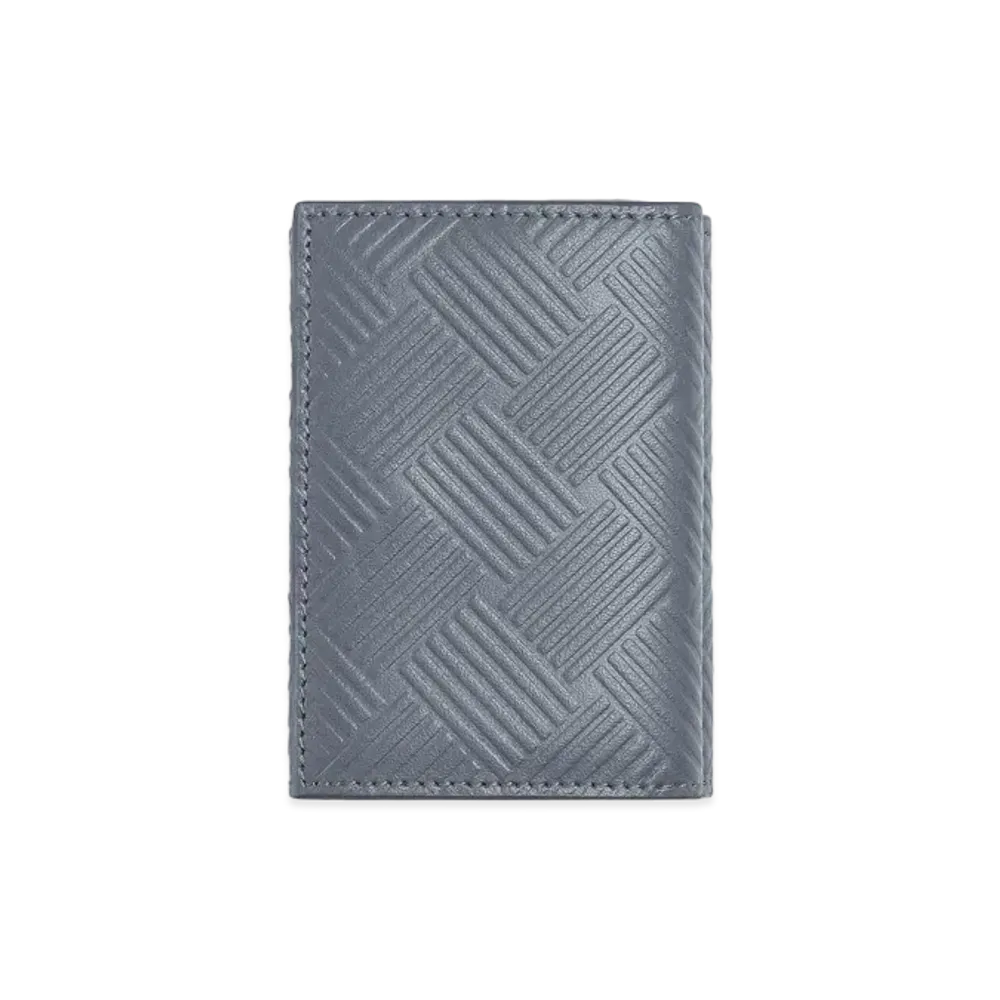 Bottega Veneta Tiny Trifold Wallet "Thunder"