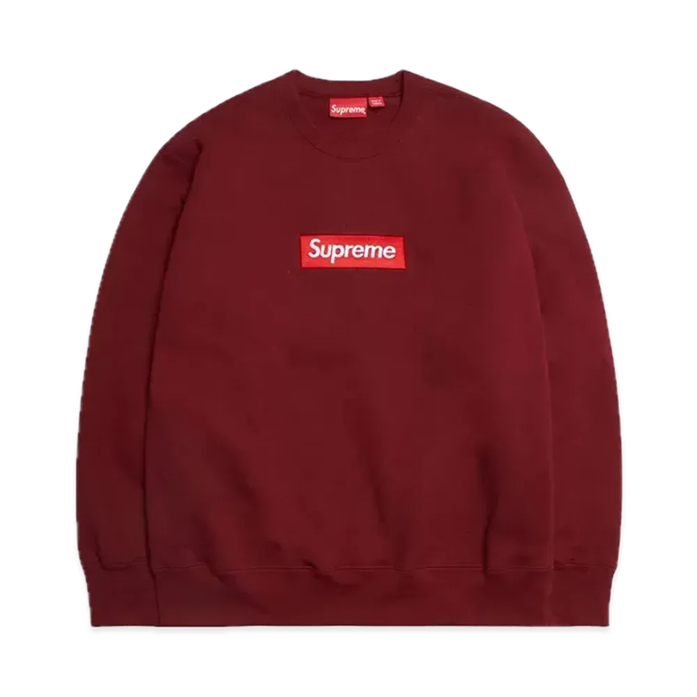 Supreme Box Logo Crewneck "Cardinal" (22FW)