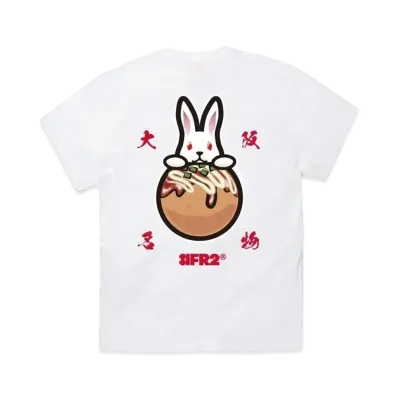 FR2 Osaka Exclusive Products Takoyaki Rabbit T-shirt "White"