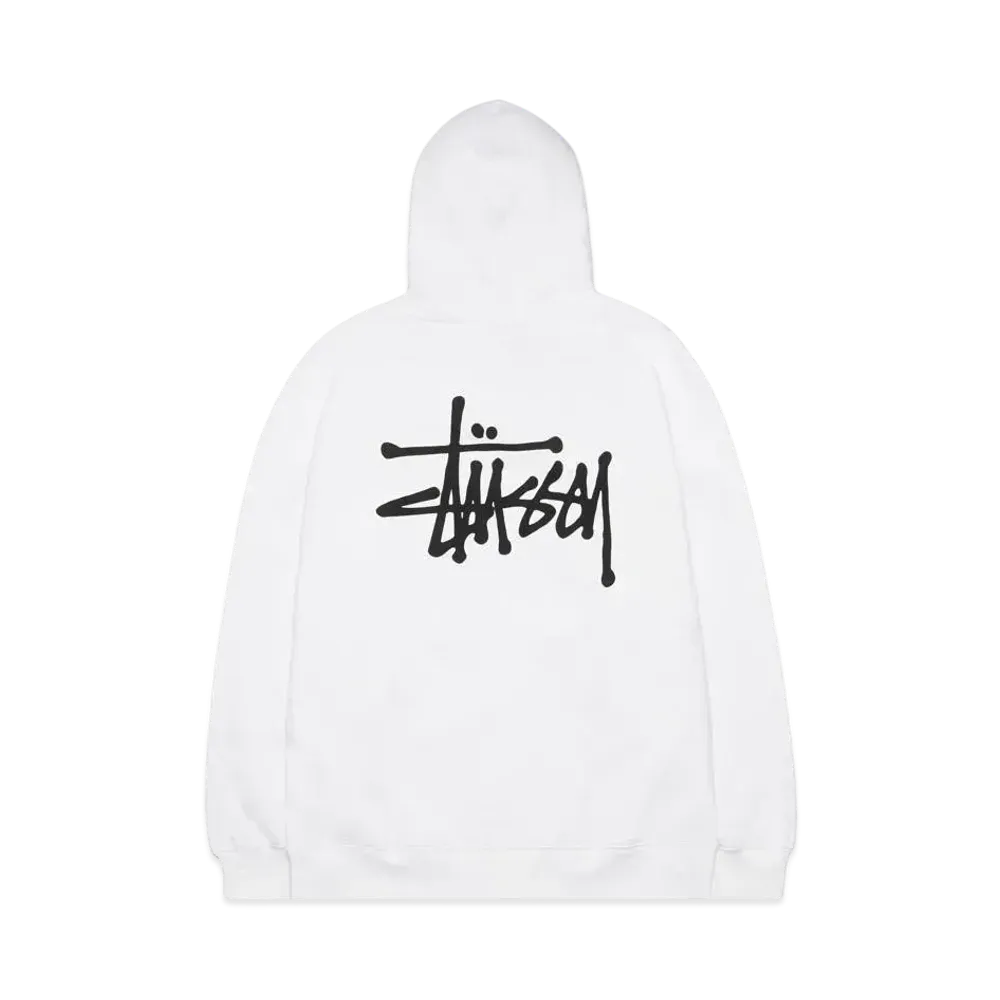 Stussy BASIC STUSSY HOOD "White" (2022)