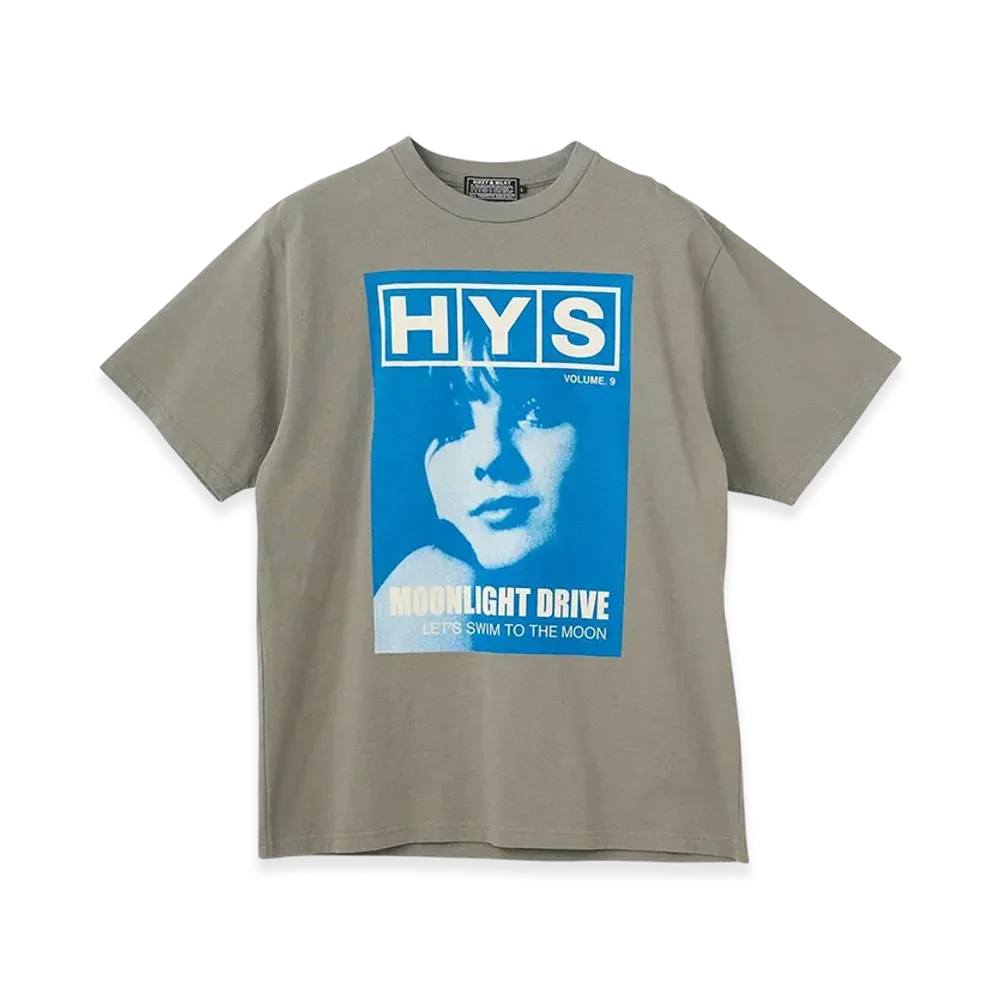 HYSTERIC GLAMOUR Moonlight Drive Tee "Khaki"