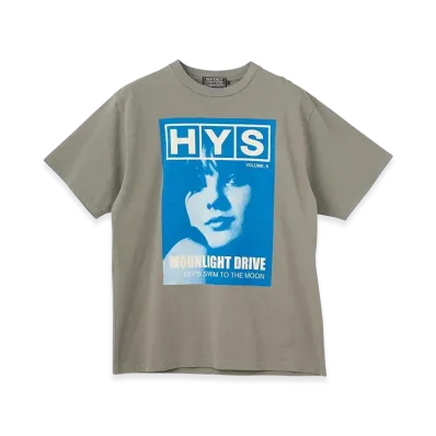 HYSTERIC GLAMOUR Moonlight Drive Tee "Khaki"