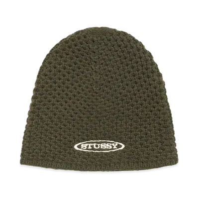 Stussy Textured Knit Skullcap "Olive"