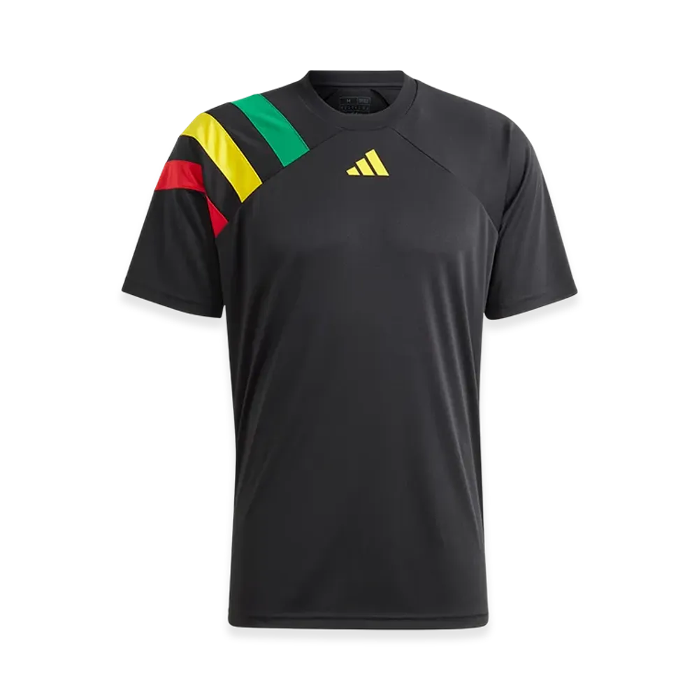 adidas Fortore 23 Jersey "Black/Team Green/Team Yellow/Team Collegiate Red"