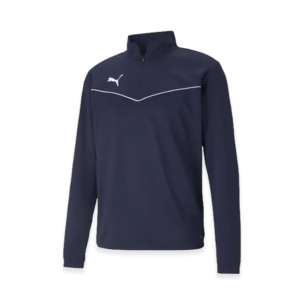 PUMA teamRISE 1/4 Zip Top "Peacoat"