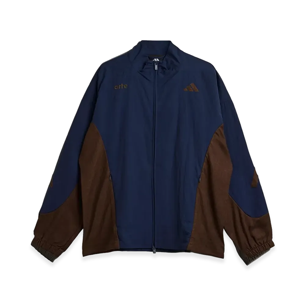 adidas x Arte Antwerp Z.N.E. Material Mix Full-Zip Track Top "Collegiate Navy/Dust Cargo"
