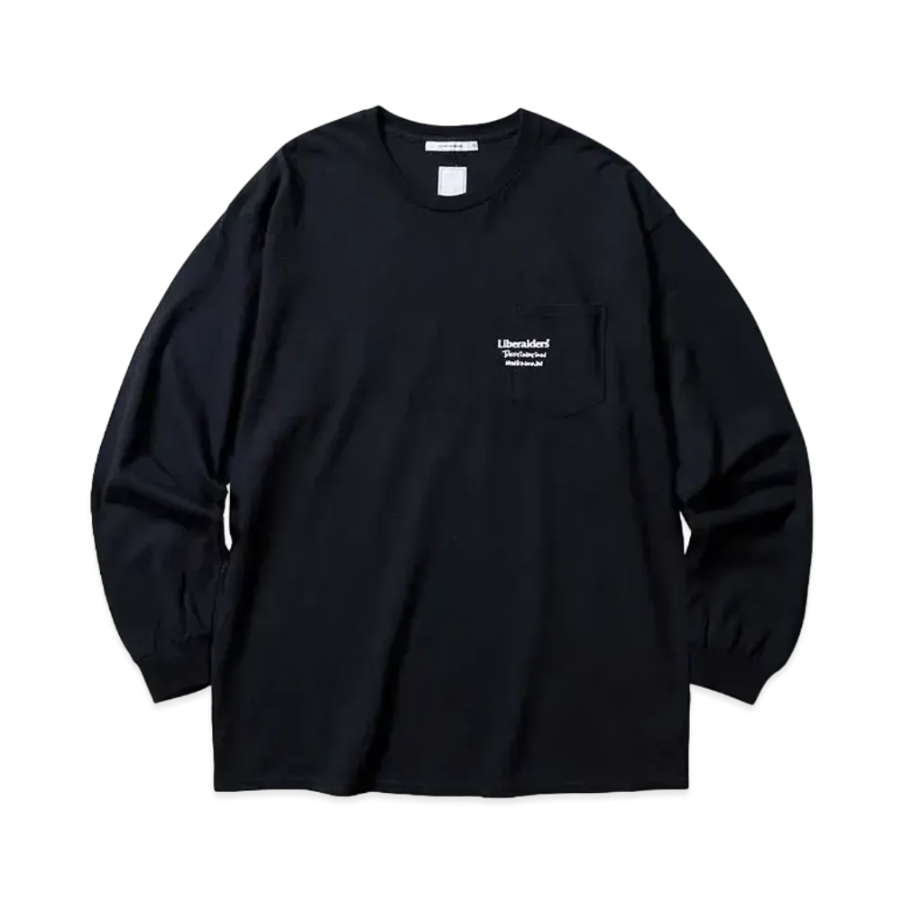 Liberaiders HEADQUATERS L/S TEE "BLACK"