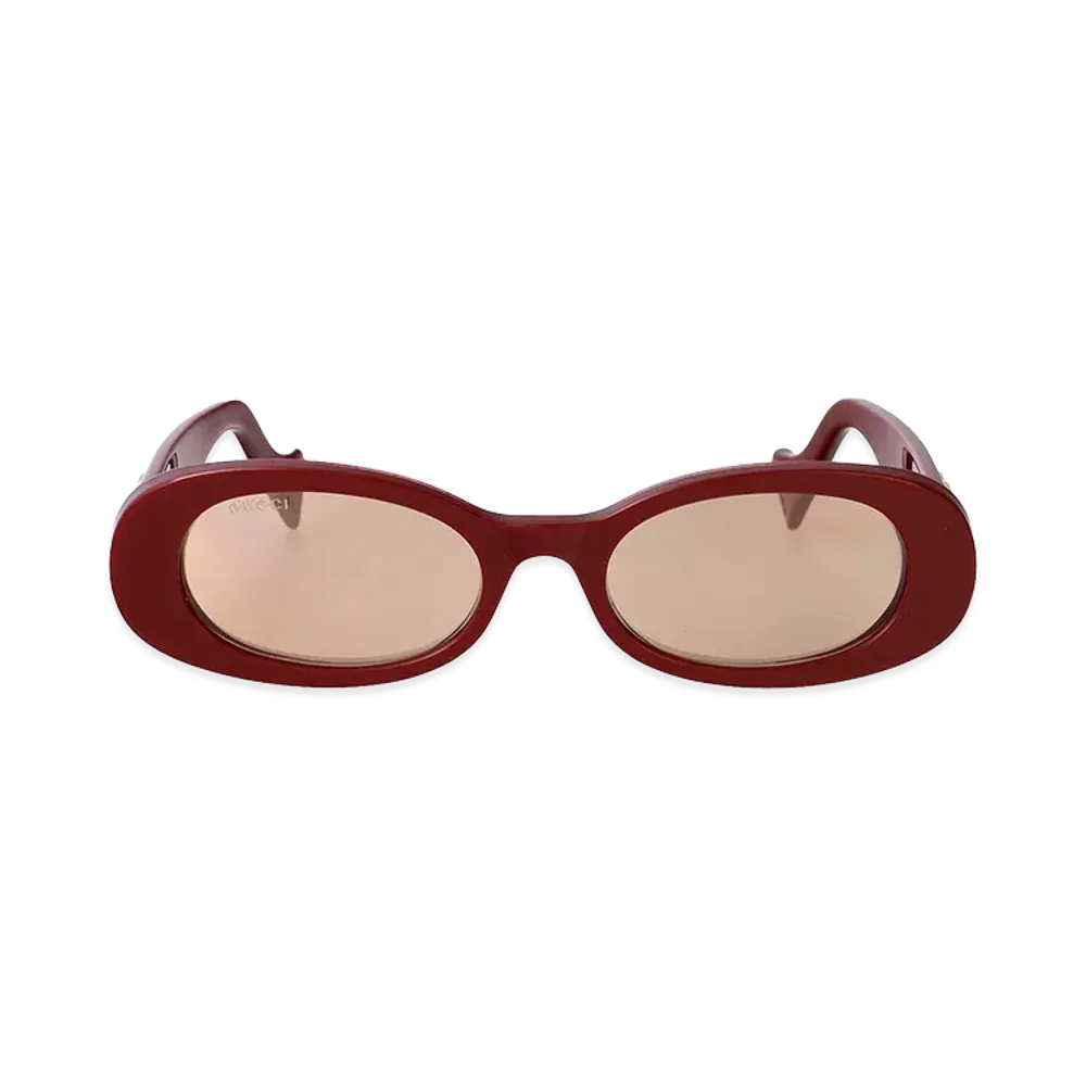 GUCCI Women's Sunglasses "Dark Red"