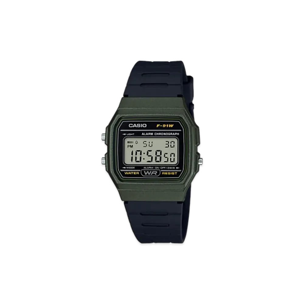 Casio Collection F-91WM-3AJH "Khaki"