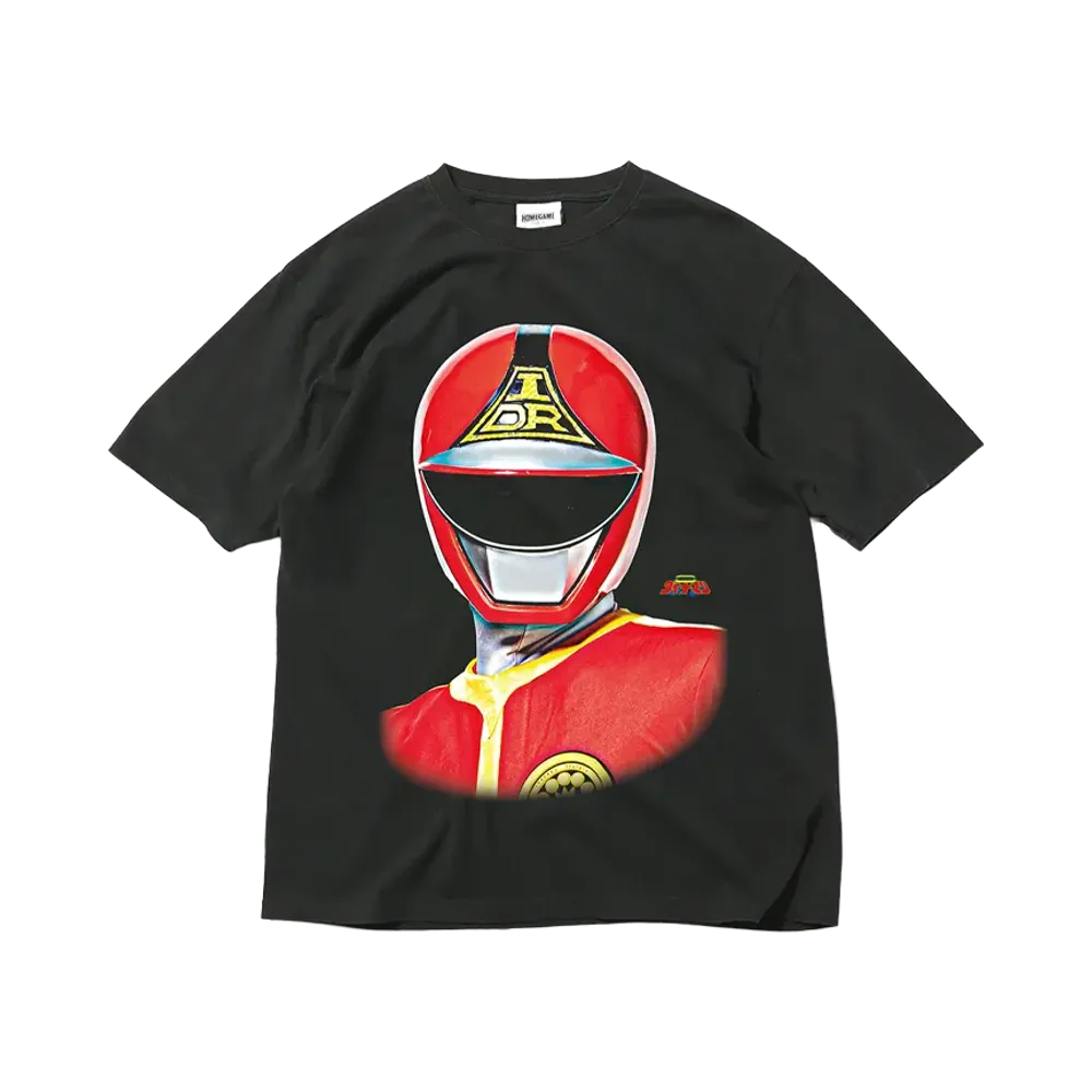 スーパー戦隊 x HOMEGAME \ 1983 ダイナレッド TEE "BLACK"