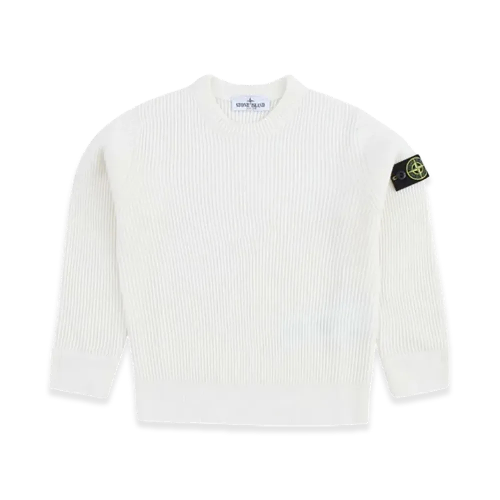 Stone Island Kids Sweaters "Beige"
