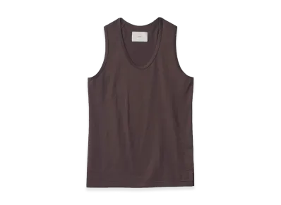 ssstein Suvin Cotton Tank Top "Brown"