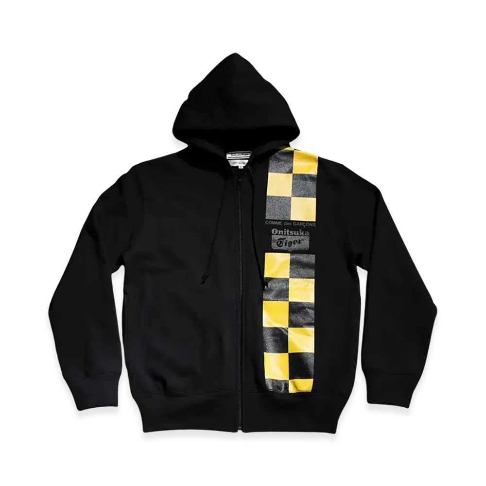 COMME des GARCONS x Onitsuka Tiger Zip Hoodie "Black/Yellow"