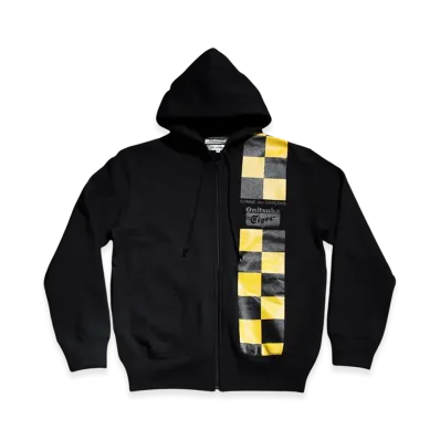 COMME des GARCONS x Onitsuka Tiger Zip Hoodie "Black/Yellow"